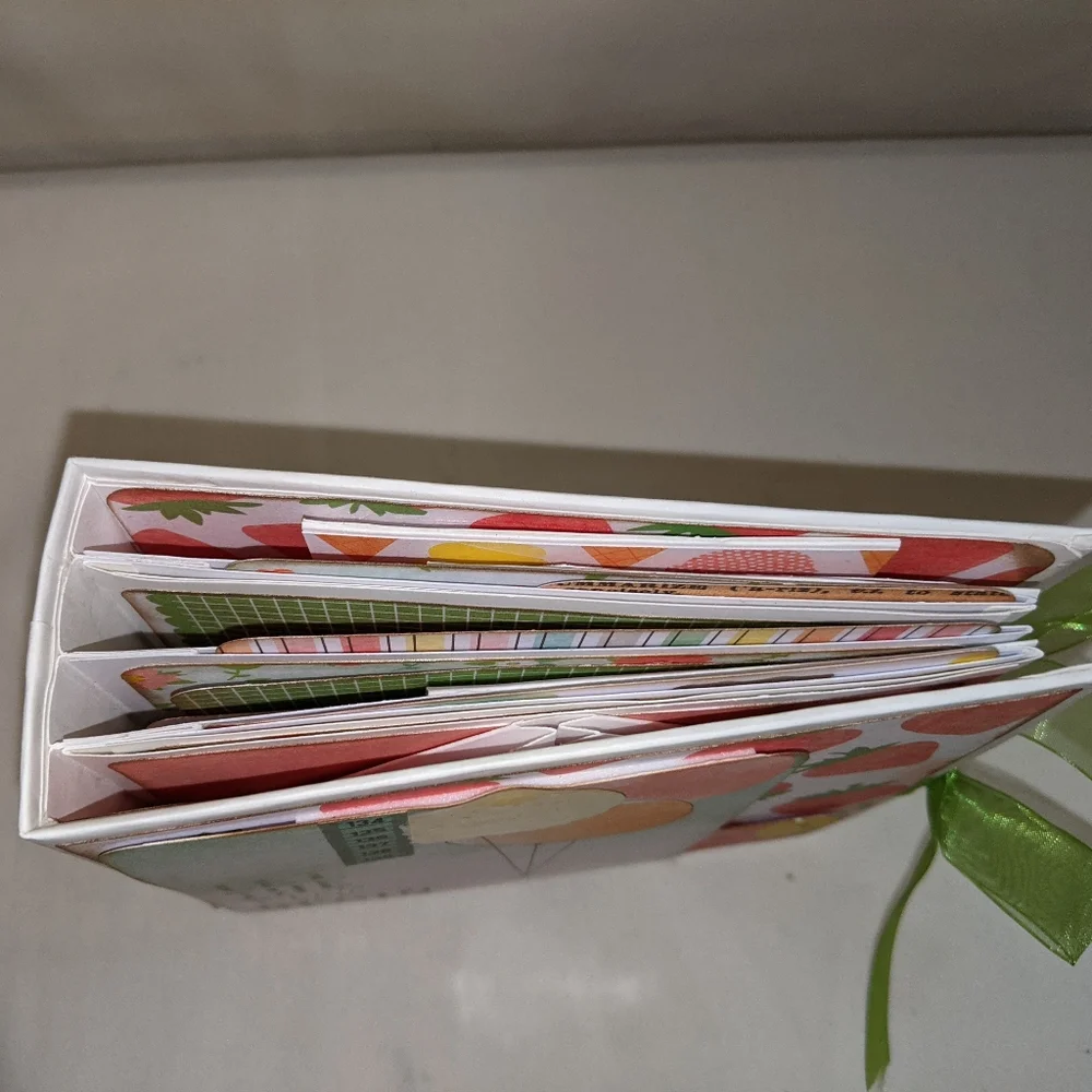 Handcrafted photo journal album, 